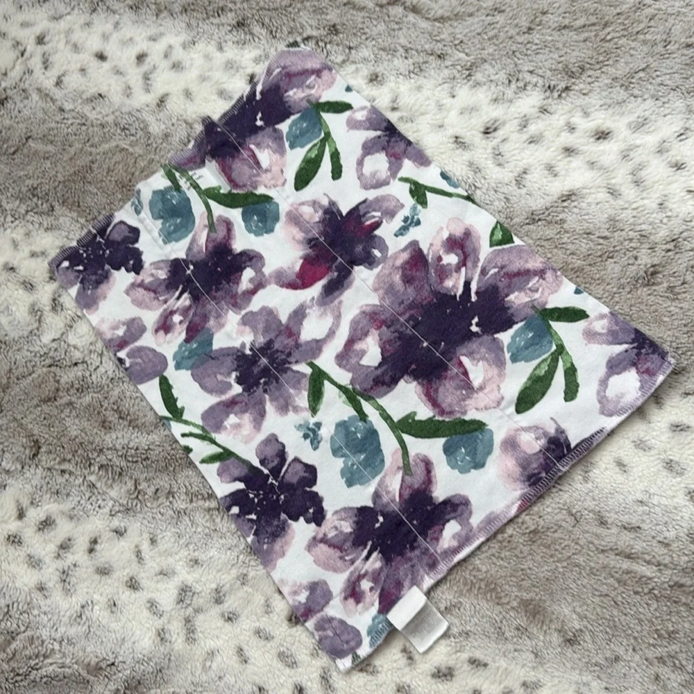Burt’s Bees Baby dress blanket set girls 3-6 months pastel floral garden party